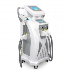 3 in 1 Dual Screen OPT+Laser+RF E-light IPL RF Nd Yag Laser Multi Function Machine Hair Removal Tattoo Removal