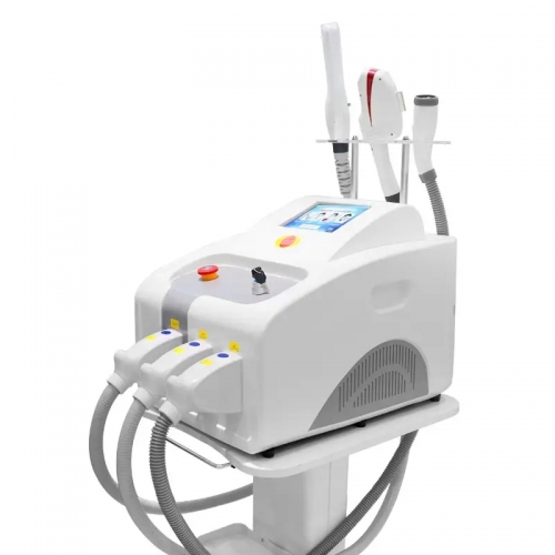 Portable DPL Hair Removal / RF Skin Tightening / Picosecond Laser Tattoo Removal Multifunction Machine